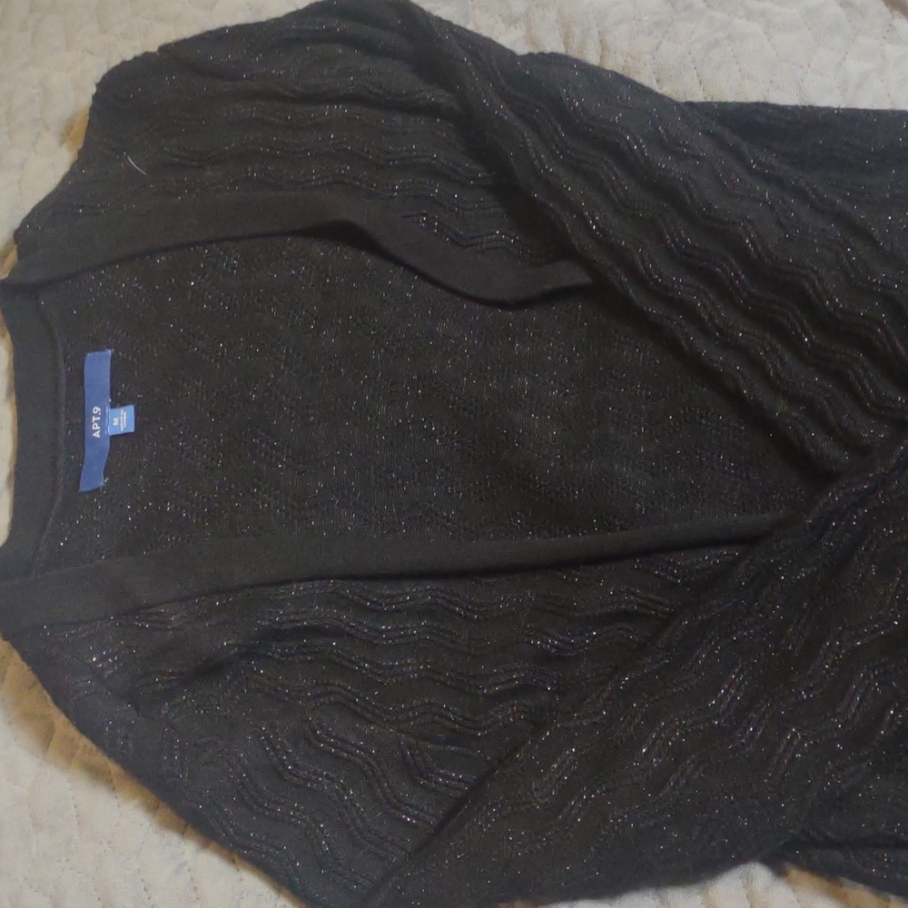 Long Black Cardigan